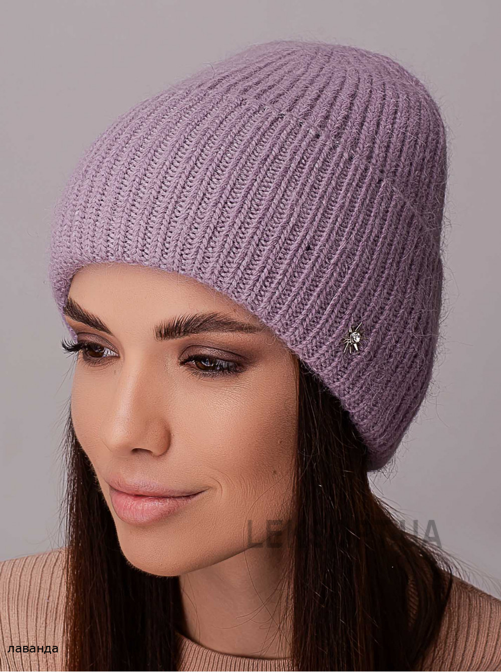 Придбати Жіноча шапка-ковпак з відворотом Альбiна Жіноча шапка-ковпак з відворотом Альбiна