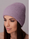 Придбати Жіноча шапка-ковпак з відворотом Альбiна лаванда