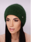 Придбати Жіноча шапка з відворотом Буковина зелений