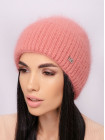 Придбати Жіноча шапка з відворотом Буковина рожевий світанок