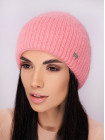Придбати Жіноча шапка з відворотом Буковина рожевий