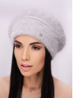 Придбати Жіночий берет Жаклін світло сірий