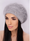 Придбати Жіночий берет Жаклін середньо сірий