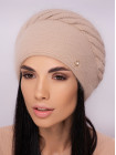 Придбати Жіноча шапка Кристина бежевий