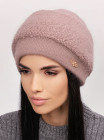 Придбати Жіноча шапка Ялина темна пудра