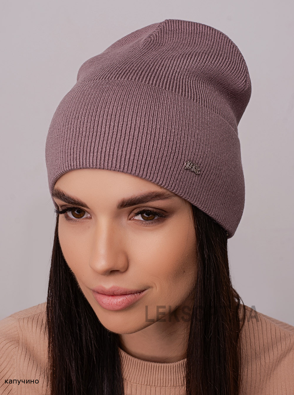 Жіноча шапка-ковпак з відворотом Барбарiс