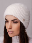 Придбати Жіноча шапка з відворотом Буковина молоко