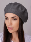 Придбати Жіночий берет Симона антрацит+малахіт