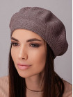 Придбати Жіночий берет Симона  шоколад+темна пудра