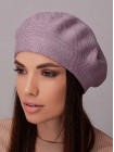 Придбати Жіночий берет Симона інжир+світло-ліловий