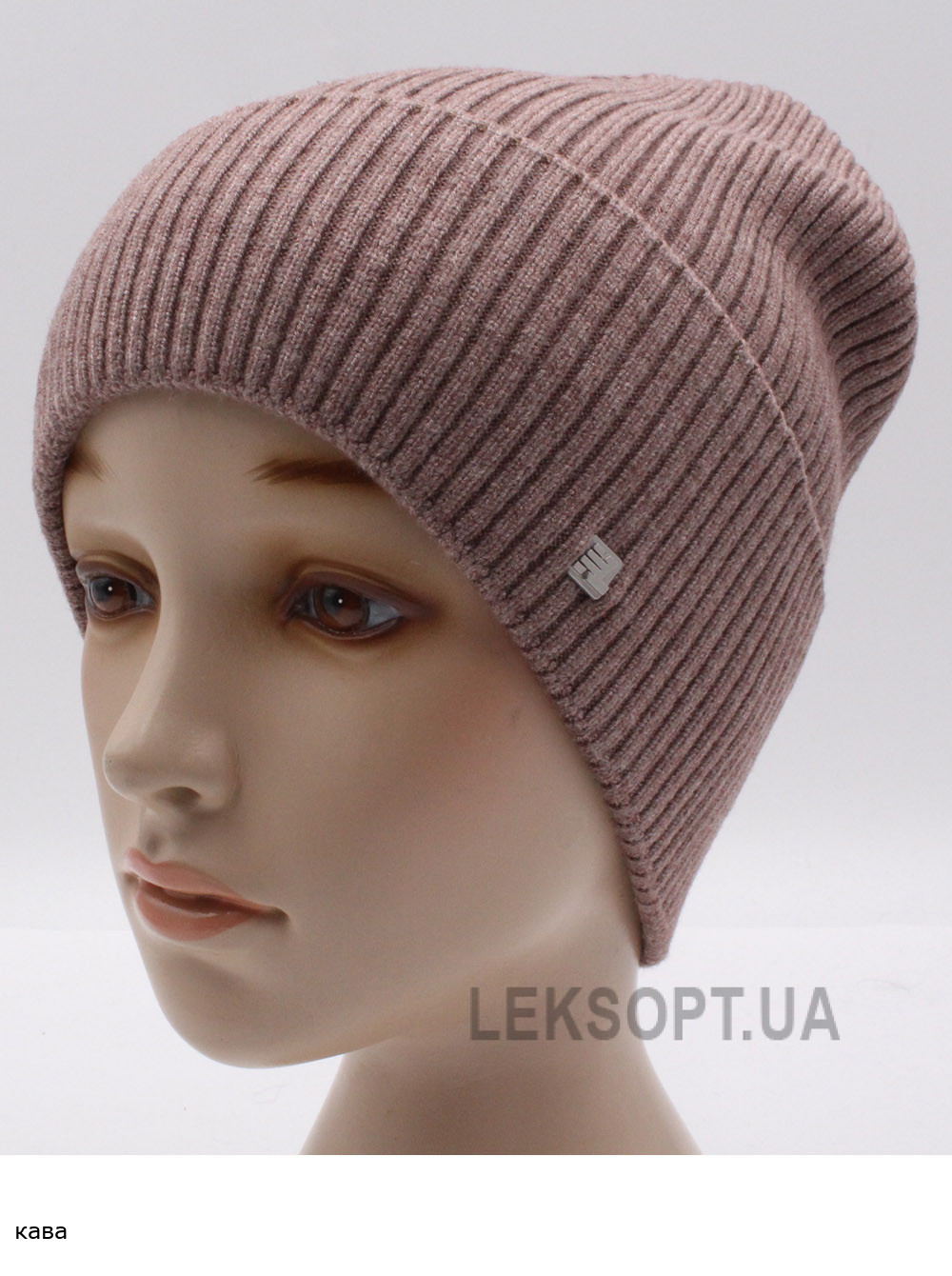 Жіноча шапка-ковпак з відворотом Фєнiкс