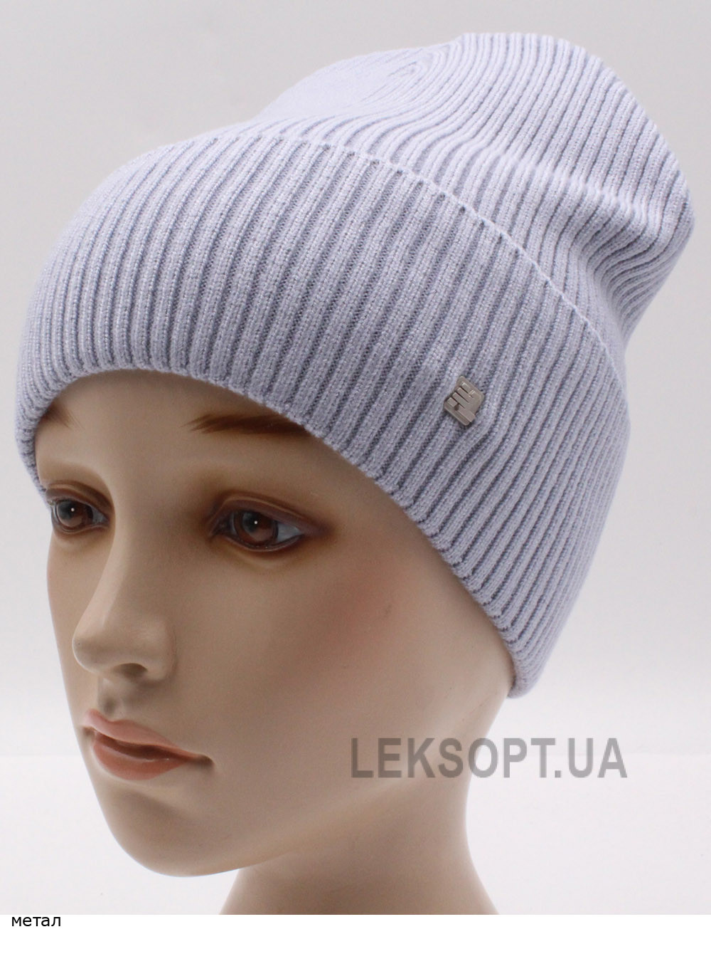 Жіноча шапка-ковпак з відворотом Фєнiкс