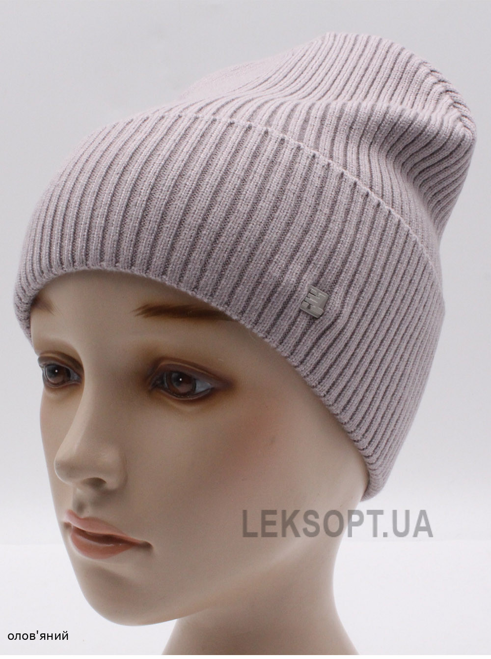 Жіноча шапка-ковпак з відворотом Фєнiкс