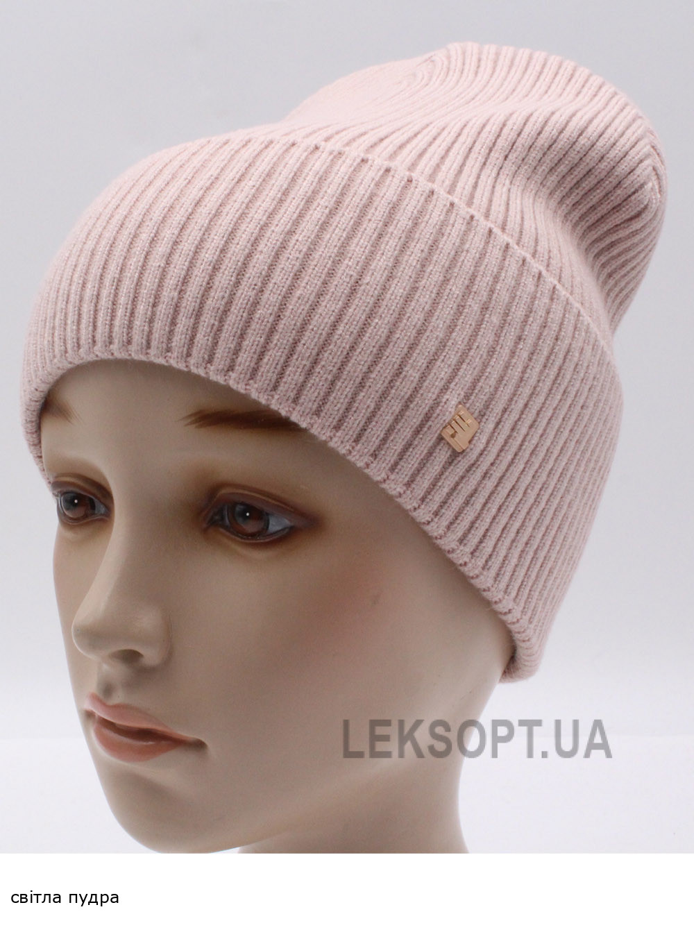 Жіноча шапка-ковпак з відворотом Фєнiкс