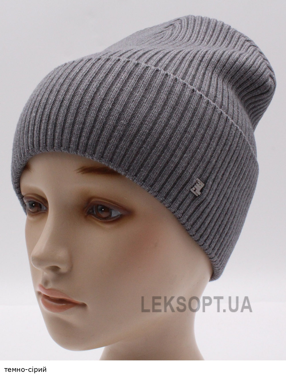 Жіноча шапка-ковпак з відворотом Фєнiкс