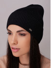 Придбати Жіноча шапка-ковпак з відворотом Фортуна чорний