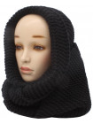 Купить Головные уборы Снуд Люба черный
