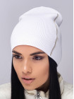 Купить Шапки Женская шапка-колпак Дарина белый