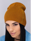 Купить Шапки Женская шапка-колпак Дарина горчица