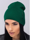 Купить Шапки Женская шапка-колпак Дарина зелёный