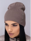 Купить Шапки Женская шапка-колпак Дарина капучино
