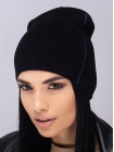 Купить Шапки Женская шапка-колпак Дарина черный
