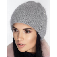 Женская шапка-колпак с отворотом "Сакура"