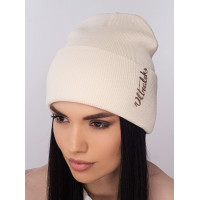 Женская шапка-колпак с отворотом "Фурор"