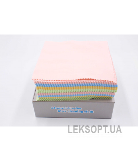 Салфетка из микрофибры 14см 100шт