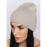 Женская шапка-колпак с отворотом "Банер"