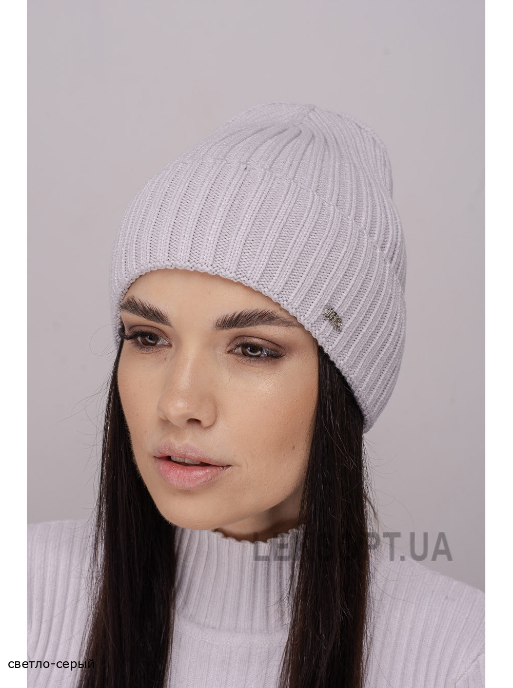 Женская шапка-колпак с отворотом Алегро