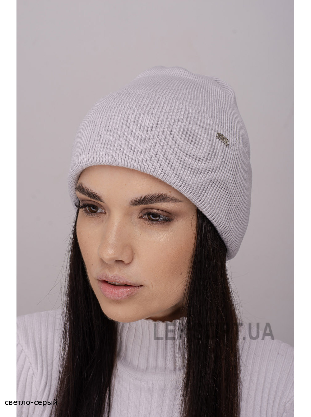 Женская шапка-колпак с отворотом Далия