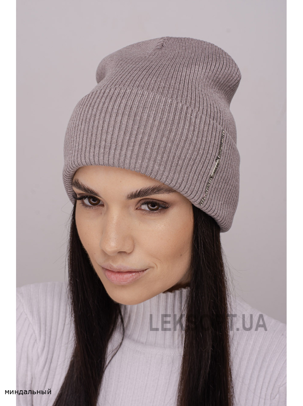 Женская шапка-колпак с отворотом Карнавал